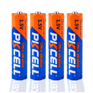 4pcs PKCELL AAA Alkaline Batteries