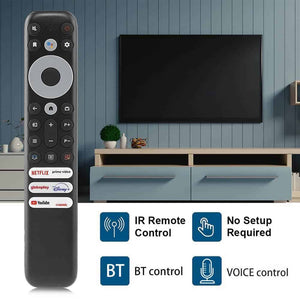 With Voice For TCL RC902V FMR8 RC902V FMR5 FMR9 FMR7 FMR4 FMR2 FMR1 FAR1 TV Replacement Remote Control