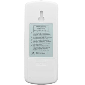 RKW502A200D RKT502A420 RKX502A001 RKX502A007P Mitsubishi AC Air Conditioner Remote Control