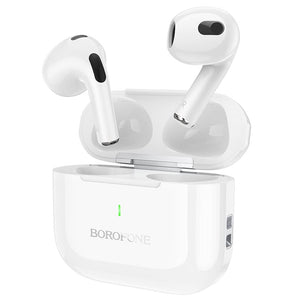 Borofone BW58 TWS True Wireless Headset Bluetooth Headphones With Microphone Touch Control Earbuds Sports Headset Air Pods - Universal Compatibility