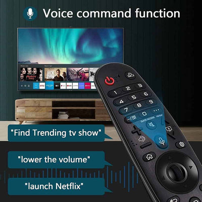 With Voice Magic Mouse For Linsar TV REM9098 LS98UHDNF LS85UHDNF LS82UHDNF2 LS60UHDNF, LS65UHDNF, LS70UHDNF, LS75UHDNF Remote Control