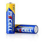 2 Pcs PKCELL AA Alkaline Batteries R6P UM3 Heavy Duty AA 1.5V Battery