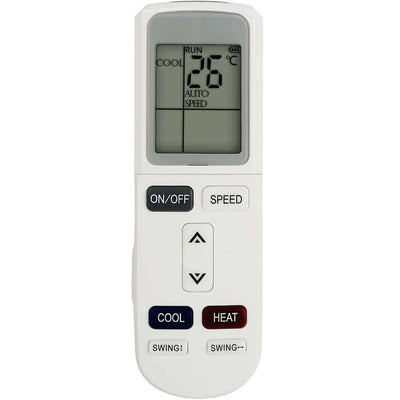 For AUX Rinnai AC Air Conditioner YKR-L/101E YKR-L/102E RINV25RC RINV34RC HSNRA26 Remote Control