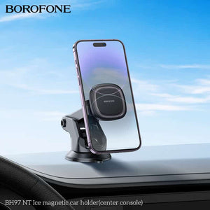 Borofone BH97 Strong Magnetic With Suction Windshield /Dashboard Car Mount Mobile Phone Holder For iPhone /Samsung/Oppo/Nokia/Moto/Google