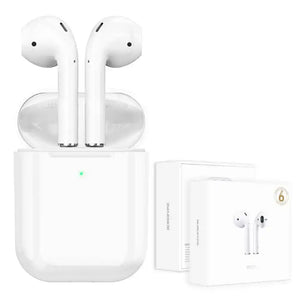 Borofone BW31 TWS Bluetooth Earphone Earbud Touch Control Headphone Sports Earbuds Waterproof Headset Mic -Universal Air Pods (White)