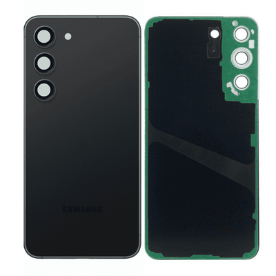For Samsung Galaxy S23/ S23+ Plus Back Rear Glass Battery Cover Housing Replacement With Camera Lens and Adhesive
