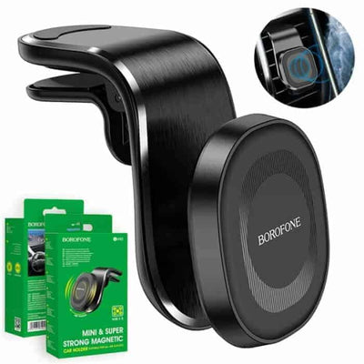 Borofone BH40 360 Degree Rotating Metal Magnetic Air Vent Car Mobile Phone Mount Holder For GPS iPhone Samsung Nokia Oppo Google Moto