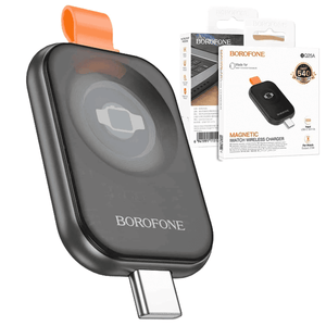 Borofone BQ25A USB Type C Magnetic Wireless Charger for Apple Watch iWatch 1-9, SE/SE2, Ultra/Ultra2