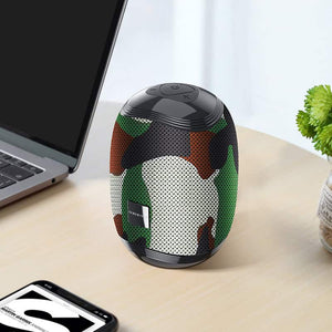 Borofone BR6 Miraculous Sports Portable Wireless Bluetooth Speaker (Camouflage Green)