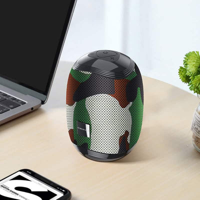 Borofone BR6 Miraculous Sports Portable Wireless Bluetooth Speaker (Camouflage Green)