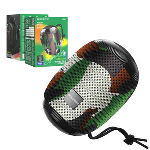 Borofone BR6 Miraculous Sports Portable Wireless Bluetooth Speaker (Camouflage Green)