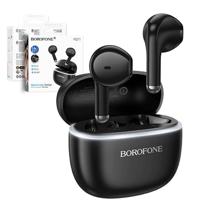 Borofone FQ11 TWS True Wireless BT 5.4 Bluetooth Sports Earbuds Headset For iPhoneSamsungMotoNokiaOppo