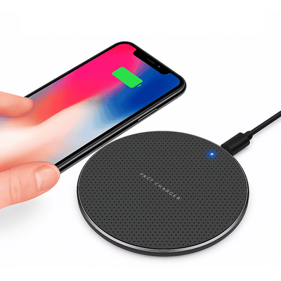 15W Qi Fast Charging Quick Charger Wireless Charging Pad For iPhone 16/15/14 Pro Max/13/12/11 Pro Max, Samsung Galaxy S25/S24/S23/S22/S21 Series