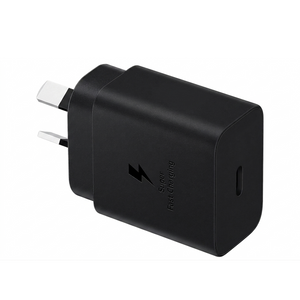 Genuine Samsung 25W Super Fast Charging PD USB Type C Wall Charger Plug Power Adapter (Black)