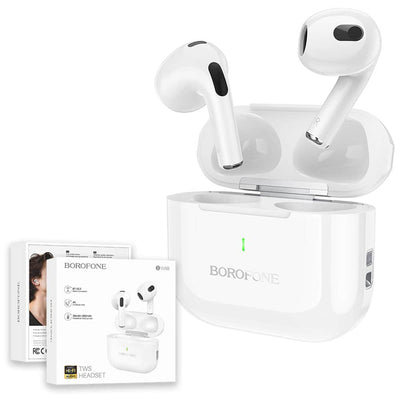 Borofone BW58 TWS True Wireless Headset Bluetooth Headphones With Microphone Touch Control Earbuds Sports Headset Air Pods - Universal Compatibility