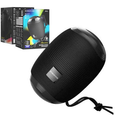 Borofone BR6 Miraculous Sports Portable Wireless Bluetooth Speaker (Black)