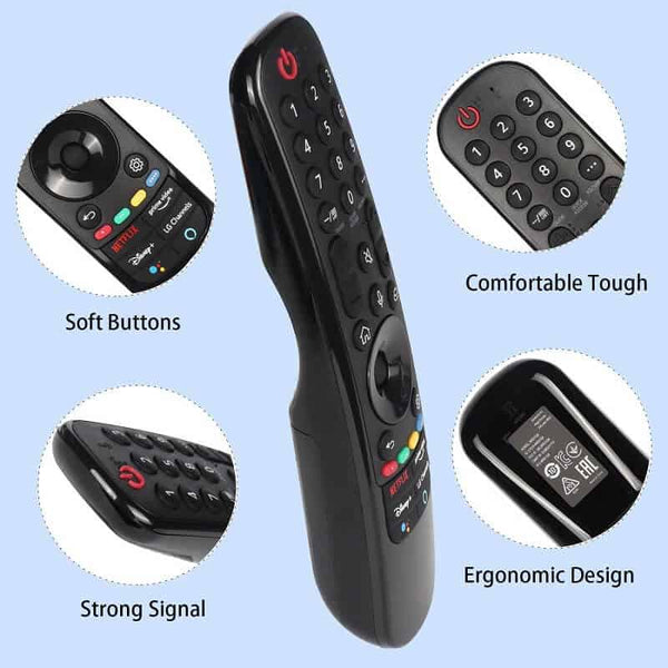 For LG Smart TV AN-MR21GA AN-MR22GA AN-MR22GN AN-MR23GN 43UP8000PTB ut ...
