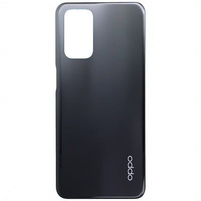 For OPPO A54 5G/ A74 5G Rear Glass Battery Cover Housing Replacement (Black)