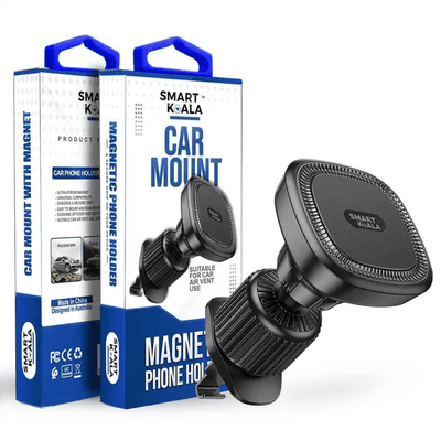Smart Koala 360 Degree Rotating Air Vent Strong Magnetic Air Vent Car Mount Mobile Phone Holder for 4.5-7 inch iPhone Samsung Google Nokia Oppo