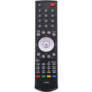 Toshiba CT-8003 CT8003 Replacement Remote Control Controller for 40CV550A 37AV500A 42AV500A 26V500A 46XV600A 52XV600A - (No Setup Required)