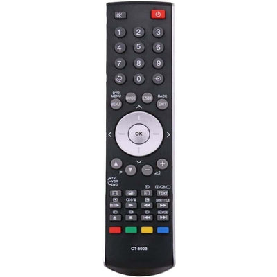 Toshiba CT-8003 CT8003 Replacement Remote Control Controller for 40CV550A 37AV500A 42AV500A 26V500A 46XV600A 52XV600A - (No Setup Required)