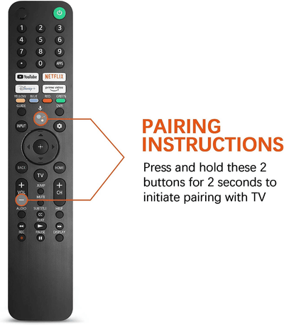 RMF-TX520U RMF-TX520E Voice Remote Control For Sony TV MG3-TX520U KD-43X80J KD-43X85J KD-50X80J XR-50X90J XR-50X94J XR-55A80J XR-55A84J XR-77A80CJ X80J X81J X82J